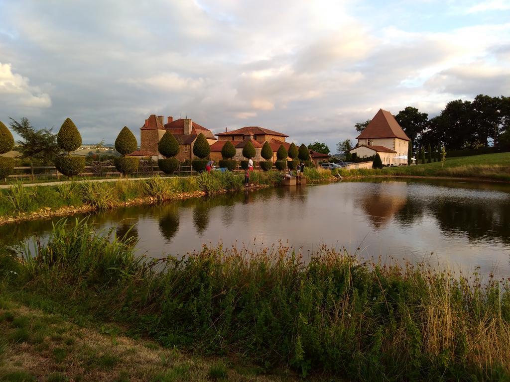 Bed and Breakfast Manoir De Malfarat Charlieu Exterior foto